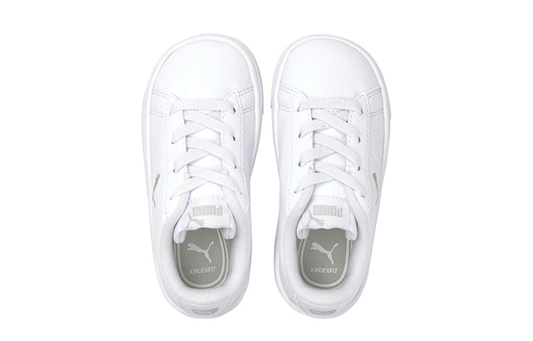 (TD) PUMA Vikky V2 Cat Casual Board Shoes White 375673-01