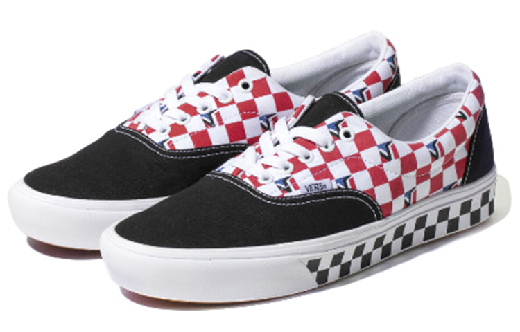 Vans Dimension ComfyCush Era Shoes | Black Redwhiteblack VN0A3WM91NG