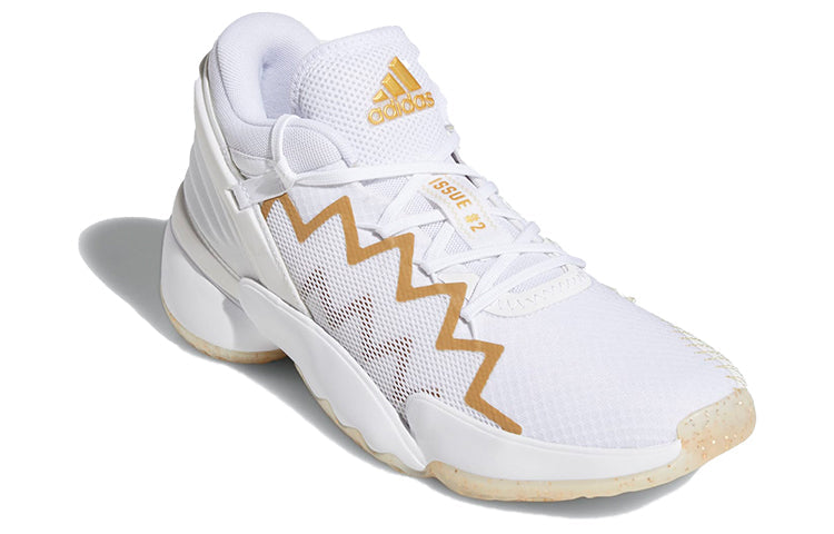 adidas D.O.N. Issue #2 'White Gold Metallic' FX9431
