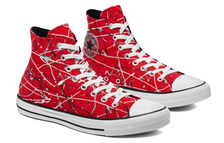 Converse Archive Paint Splatter Chuck Taylor All Star 'Red' 170806C