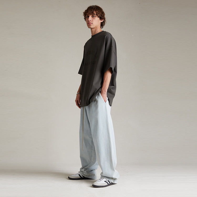 Fear of God Essentials SS24 Relaxed Pants 'Light Washed Denim' 130SP244380F