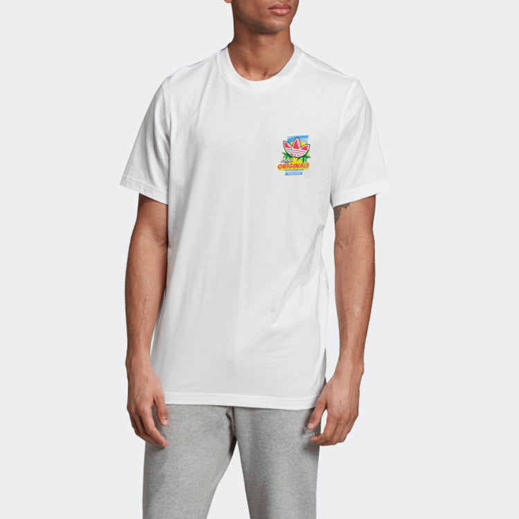 adidas originals Bodega Popsicle Back Printing Short Sleeve White ED7062