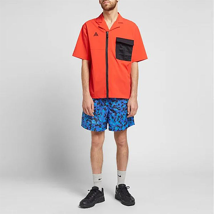 Nike Lab ACG Top 'Habanero Red Black' CI0415-634