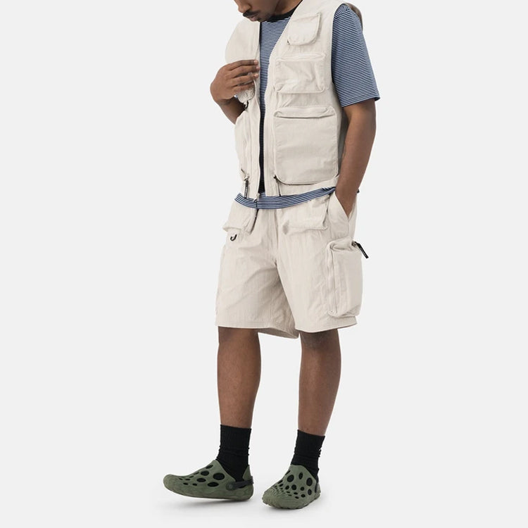 Stussy Nylon Approach Vest 'Off White' 115579