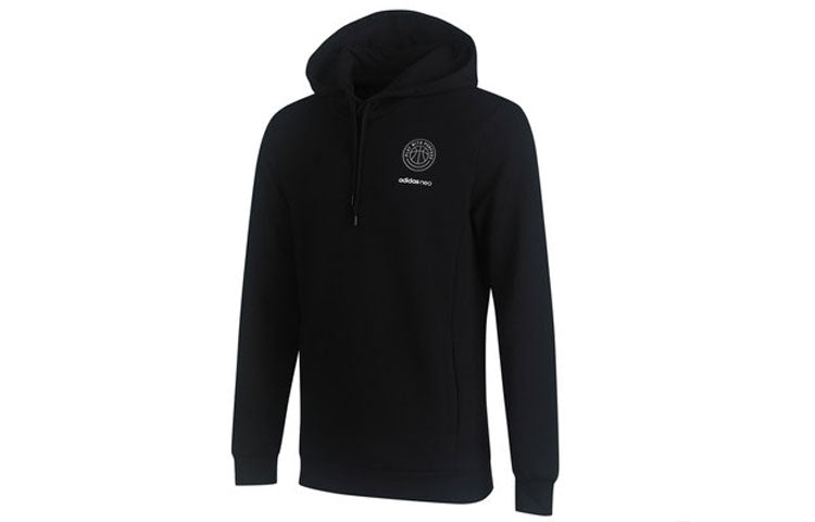 adidas neo M Cs Vrsty Hd Casual Basketball Sports hooded Pullover Black GJ8947