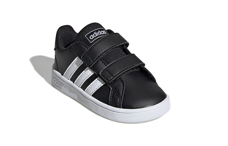 (TD) adidas Grand Court 'Black White' EF0117