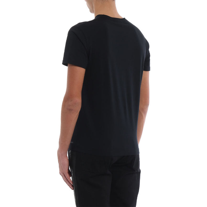 Alexander McQueen Cotton Skeleton Print Men's Black 551779-QMZ73-0901