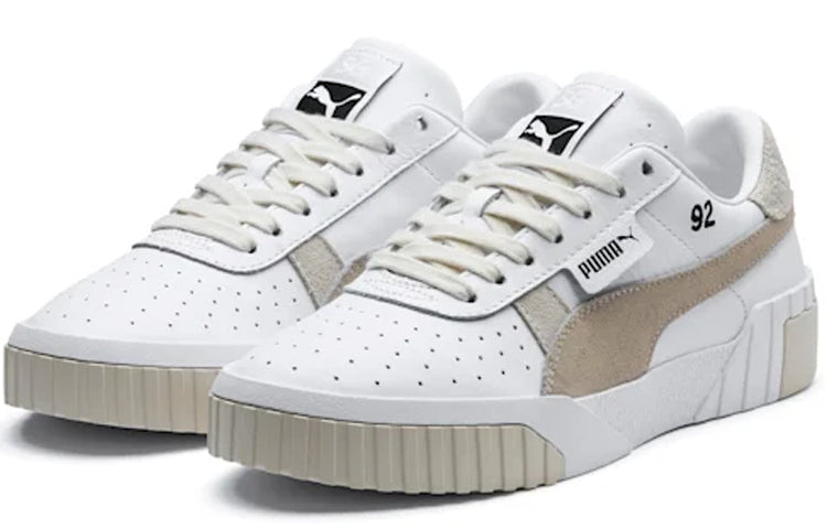 (WMNS) PUMA Cali Leather Suede x SG 'Silver Gray' 373331-01