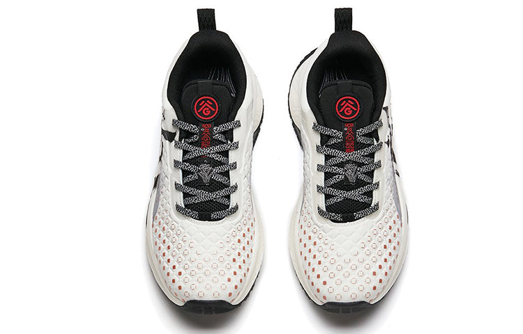(WMNS) ANTA Training Series Low 'White Black Red' 122146603-4