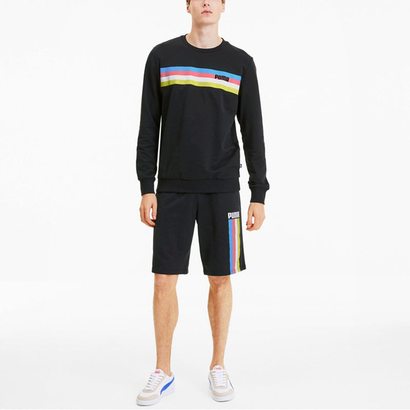 PUMA Regular Crewneck Sweaters 'Black' 585056-01