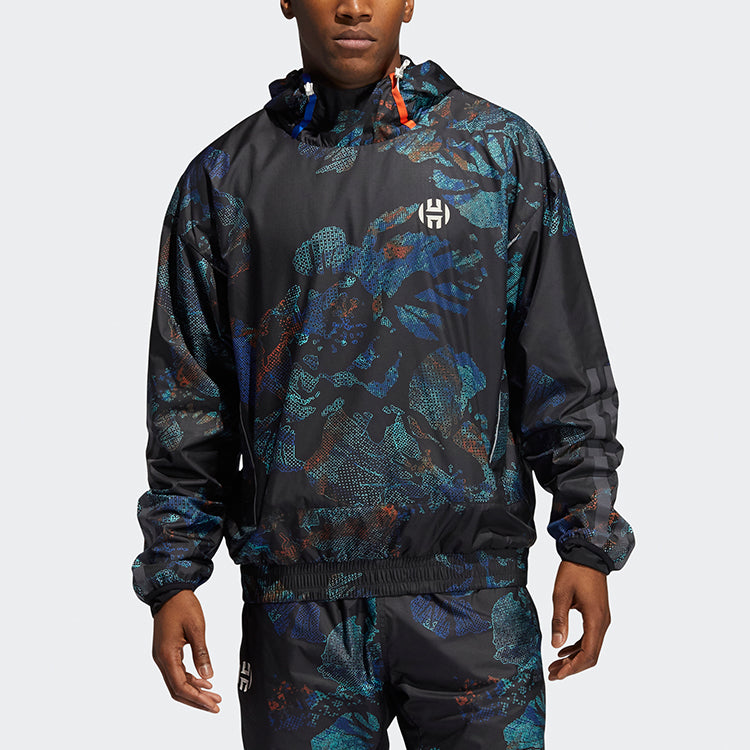Men's adidas Hrdn Nxt Jkt Sports Jacket Black GH6696