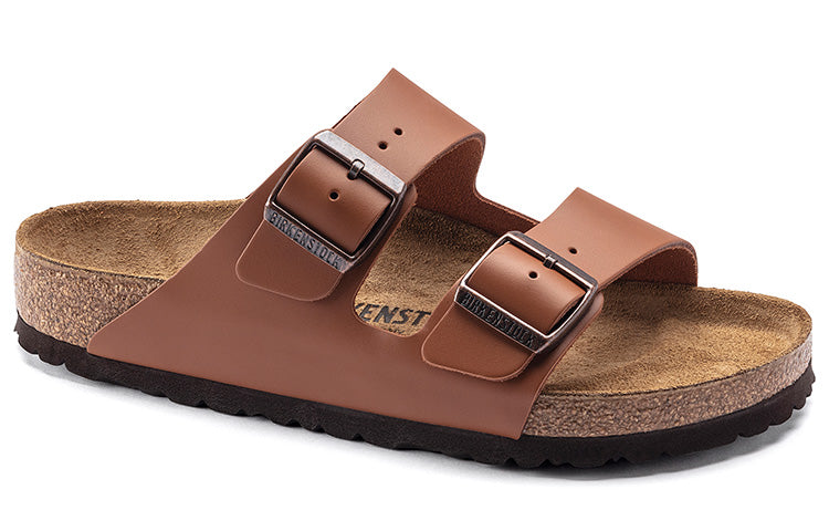 Birkenstock Arizona Series Cowhide Minimalistic Cozy Brown Version 1019019
