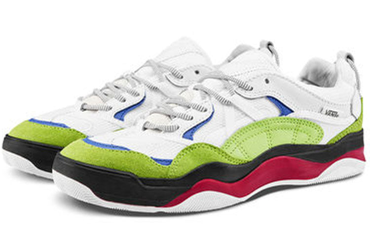 Vans Varix Wc Skate Sneakers White/Lime Green/Red VN0A3WLNT44