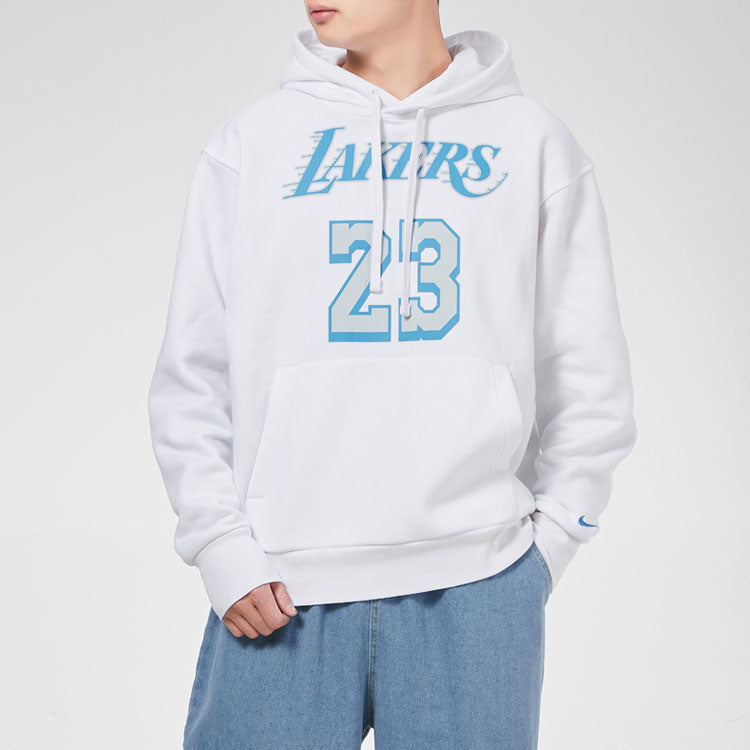 Nike City Edition NBA Los Angeles Lakers Printing Fleece White CV2606-100