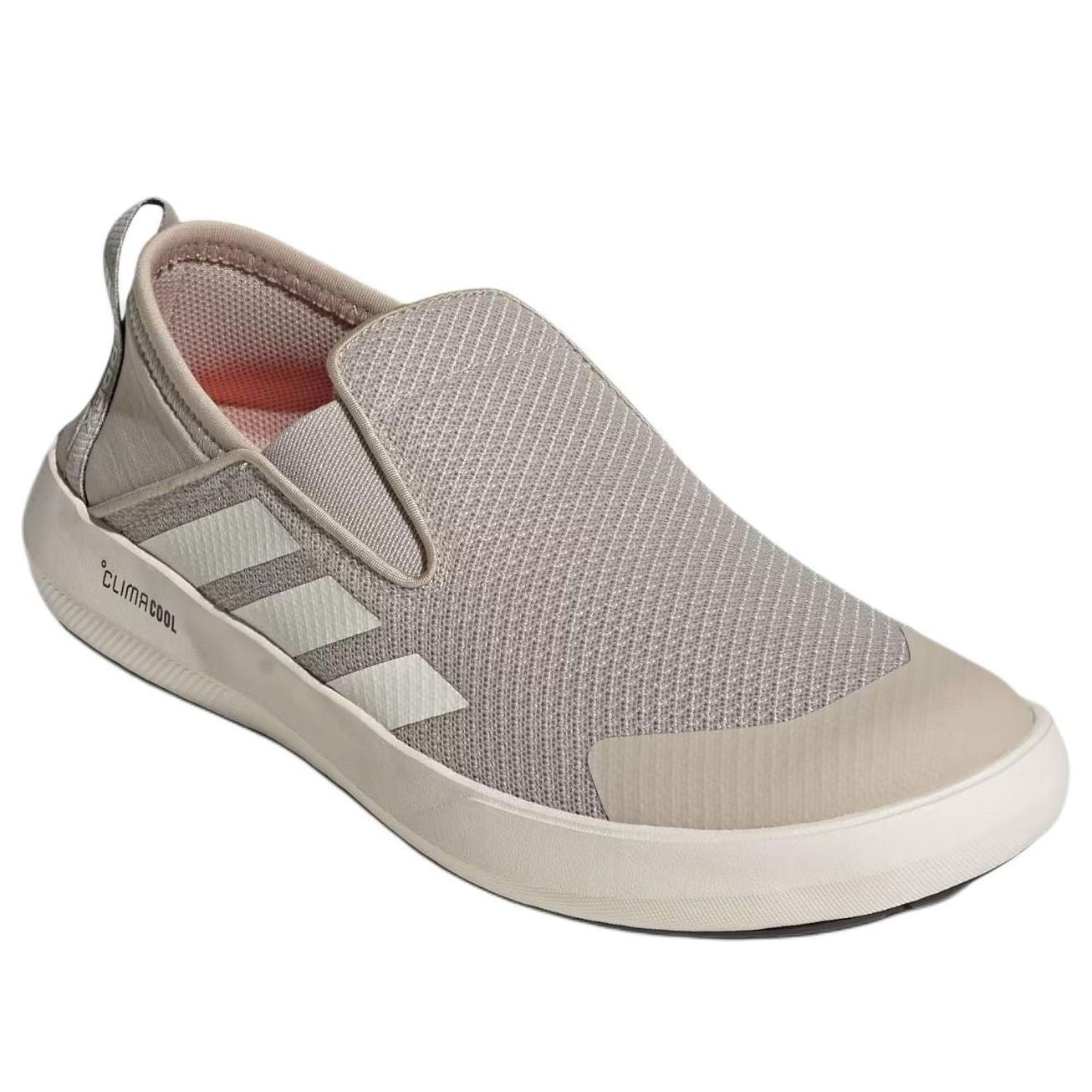 adidas Terrex Boat Slip-On Climacool Shoes 'Chalk White Semi Impact Orange' JR2653