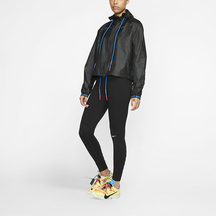 (WMNS) Nike x Off-White Jacket 'Black Blue' BV8039-010
