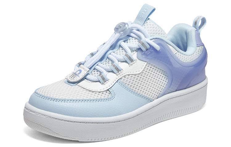 (GS) Skechers Casual Skateboard Shoes 'White Sky Blue' 310142L-WLB
