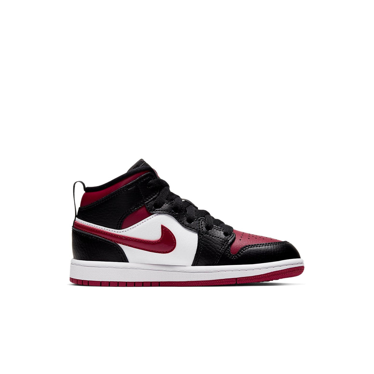 (PS) Air Jordan 1 Mid 'Bred Toe' 640734-066
