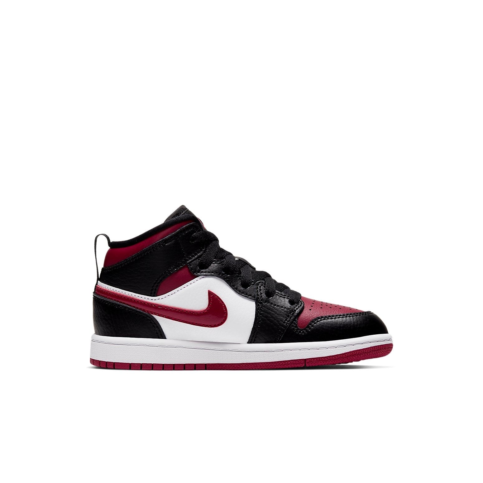 (PS) Air Jordan 1 Mid 'Bred Toe' 640734-066