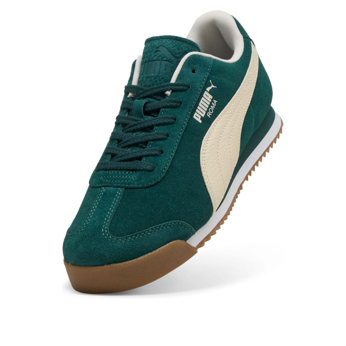 PUMA Roma Suede 'Green Terrain Alpine Snow' 398635-10