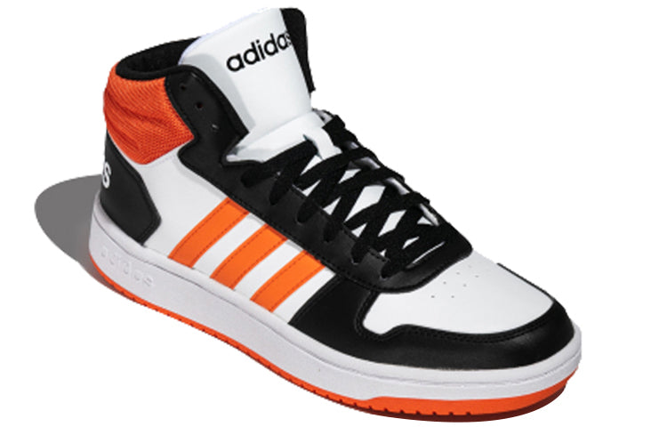 adidas Hoops 2.0 Mid 'Black Orange' FW5996