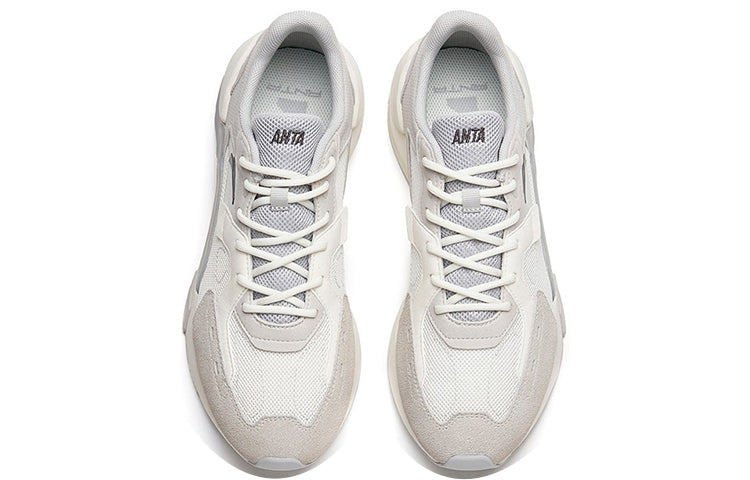 ANTA Life Series Low 'Shock-Absorbing Non-Slip White Grey' 112228871-1
