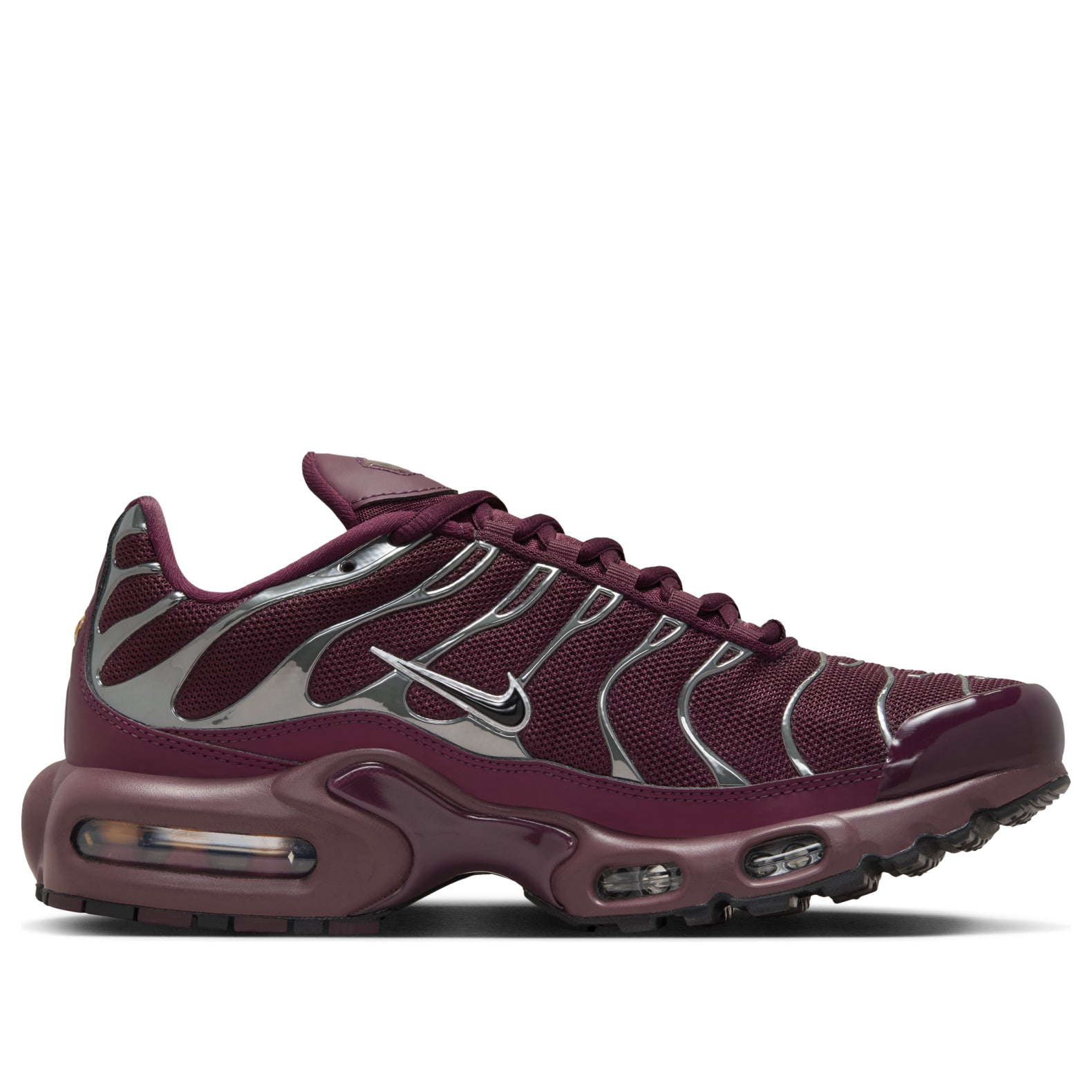 (WMNS) Nike Air Max Plus SE 'Night Maroon Metallic Silver' HJ9743-600