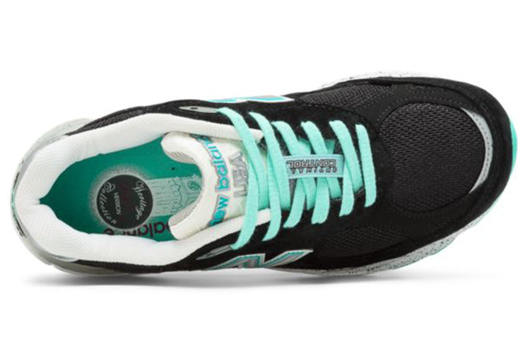 (WMNS) New Balance 990 Black/Green W990AB3