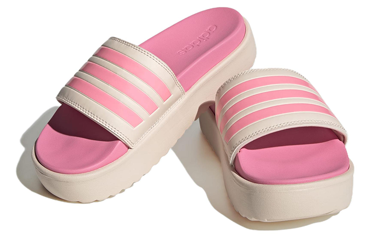 (WMNS) adidas Adilette Platform Slide 'Wonder Quartz Pink' HP9409