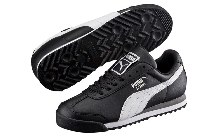 PUMA Roma Basic+ Low Top Running Shoes Black 369571-07