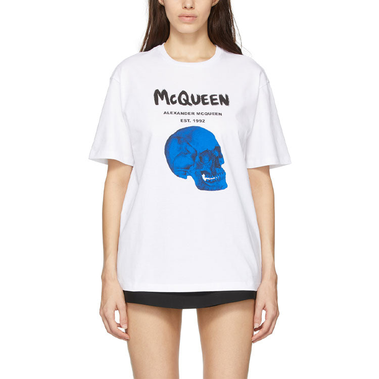 Alexander McQueen SS21 Printing White 668431-QZADQ-0933
