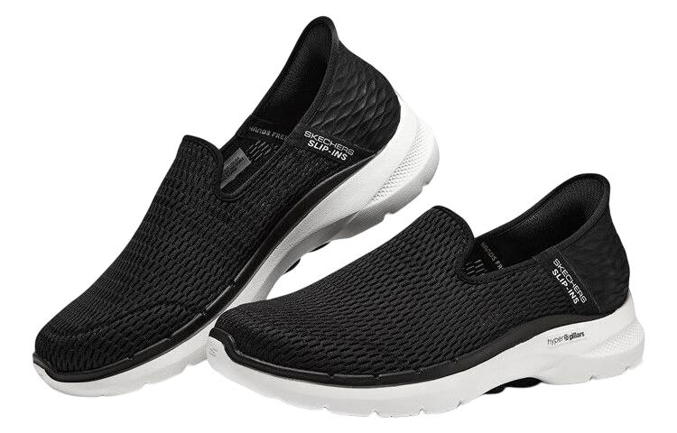 Skechers Go Walk 6 Shoes 'Black White' 894234-BLK