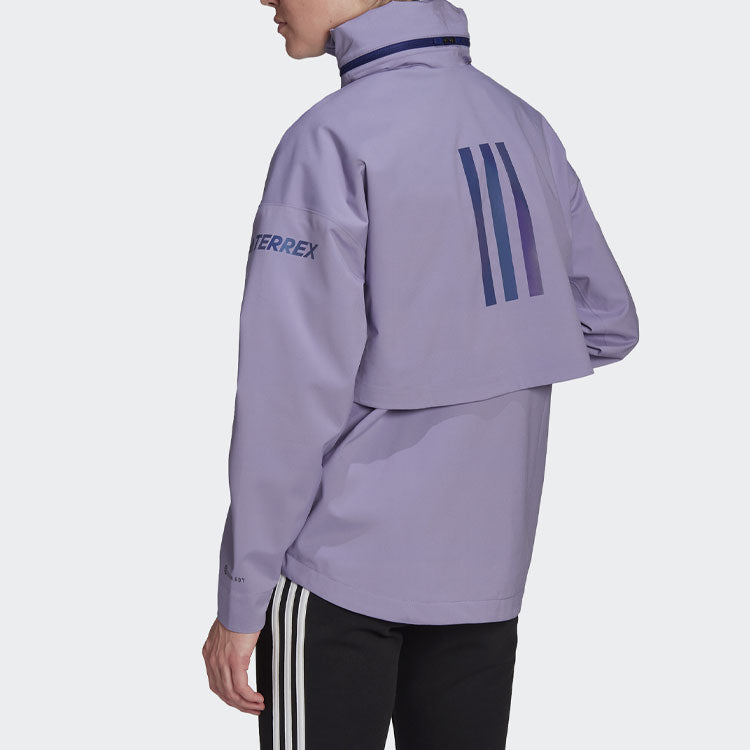 (WMNS) adidas Terrex CT MyShelter Rain.RDY Jacket Asia Sizing 'Purple' H65705