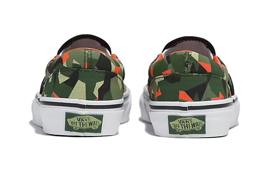 (PS) Vans Classic Slip-On Shoes 'Camo Green' VN0005WWBGK