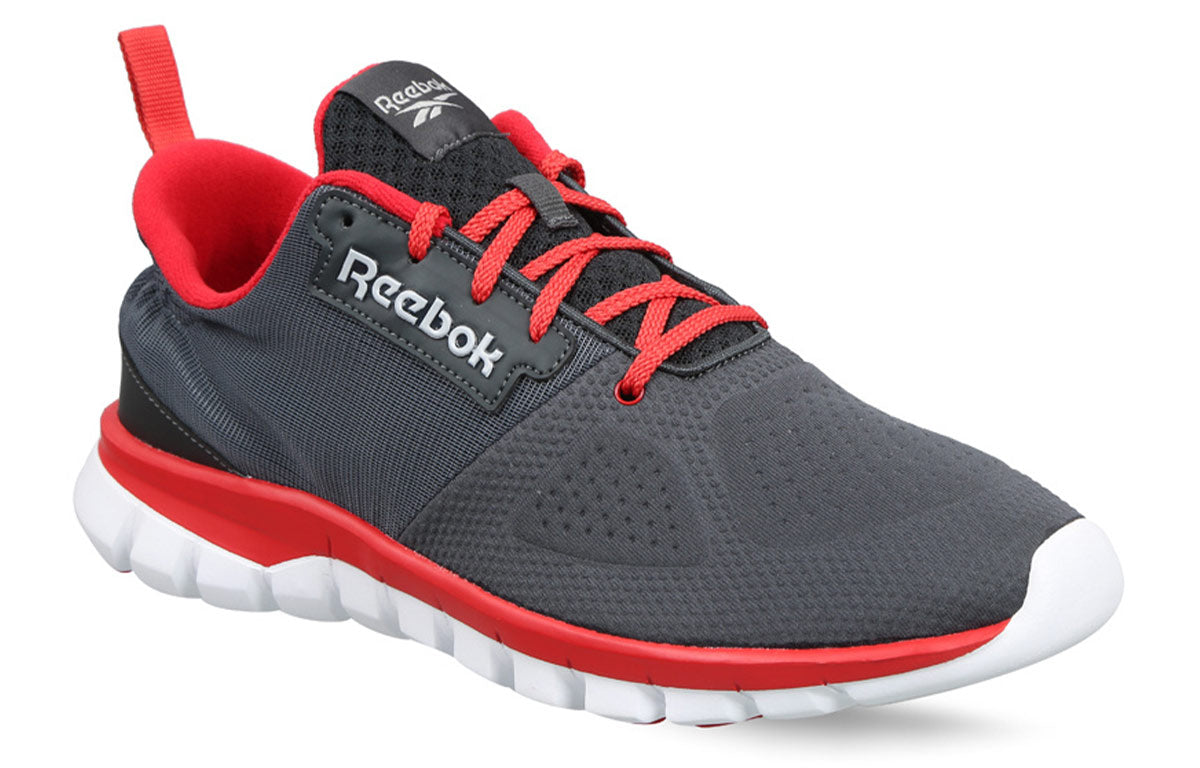 Reebok Aim Runner Shoes Grey/Red EX4106