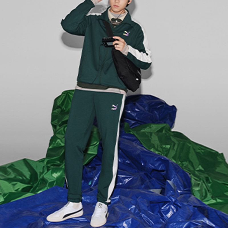 PUMA Classics T7 Track Jacket 'Green' 538820-38