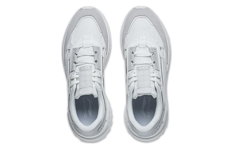 (WMNS) Li-Ning Star Wind 2.0 Sneakers 'Grey White' AGCT156-1