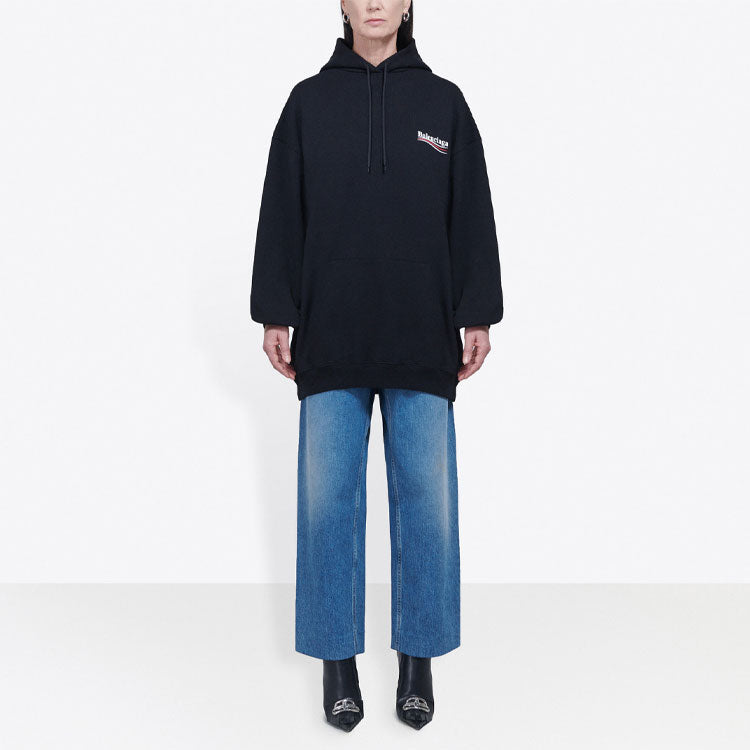 Balenciaga Classic Logo Printing Unisex Black 578135TIV531070