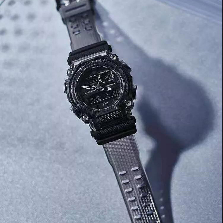 CASIO G-Shock Analog-Digital 'Black Purple' GA-900SKE-8APR