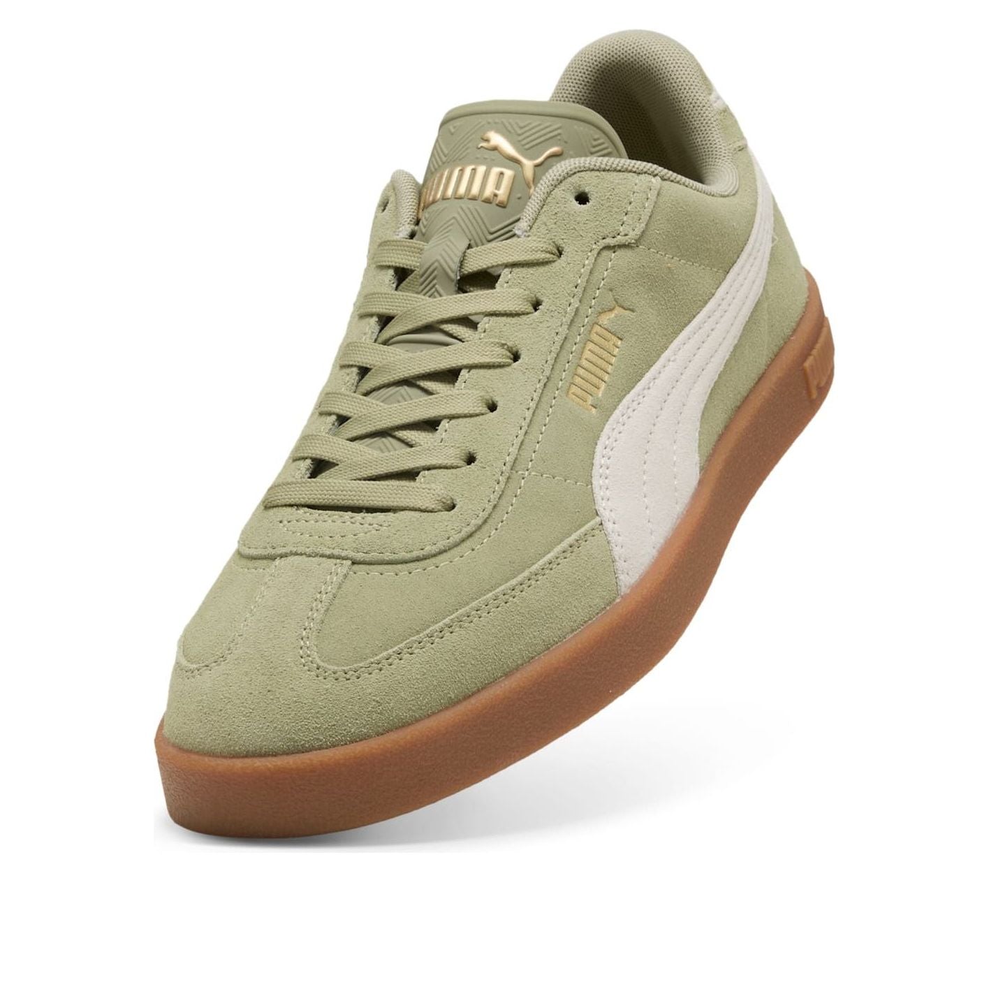 PUMA Club II Era Suede 'Green Off White' 400717-24
