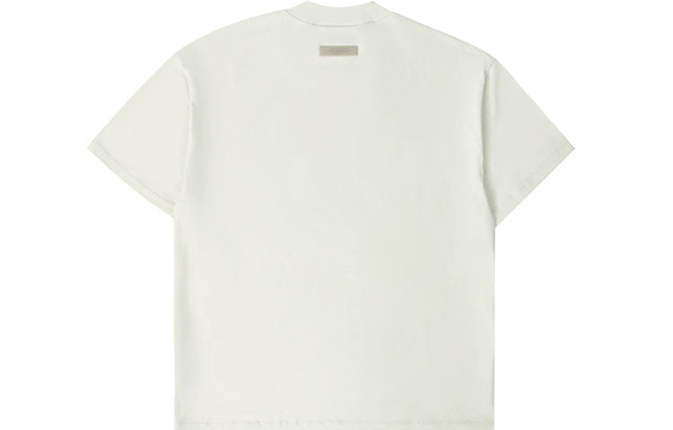 Fear of God Essentials FW21 3D Logo Tee 'Mozzarella' 125BT212081F