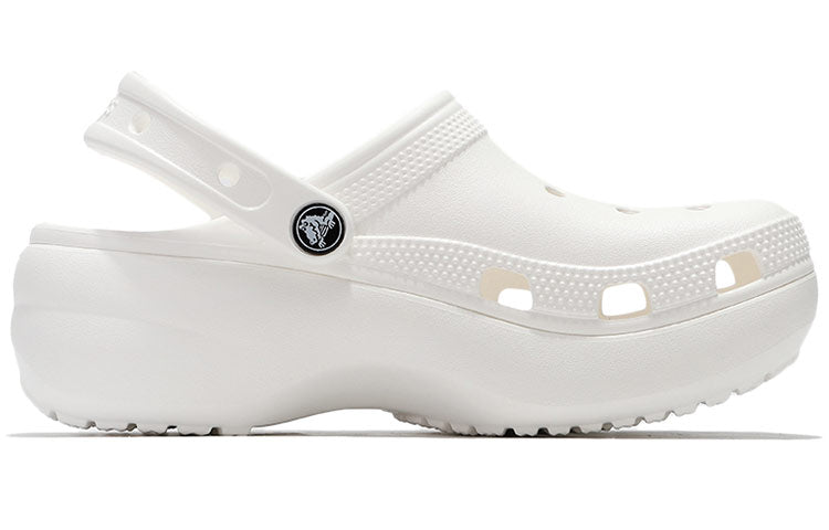 (WMNS) Crocs Classic Clog clouds Retro Beach Shoe White 206750-100