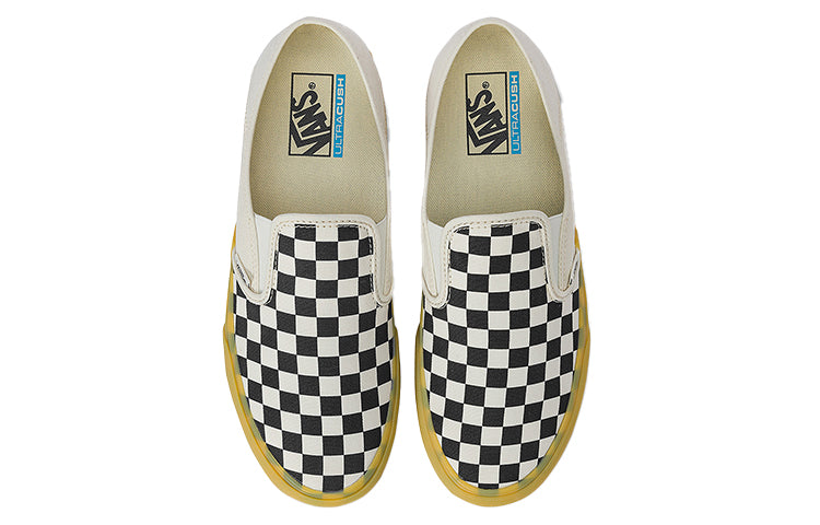 Vans Slip-on Casual Low Tops Skateboarding Shoes Unisex Black White VN0A5HYQ1KP