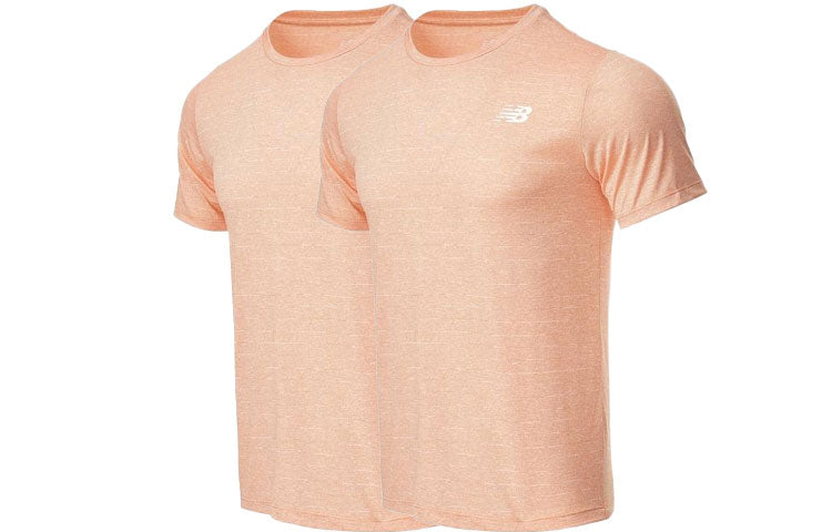 New Balance Tenacity T-Shirt Asia Sizing 'Pink' AMT01012-VRO