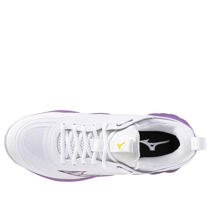 (WMNS) Mizuno WAVE LUMINOUS 3 'White Purple' V1GC242035