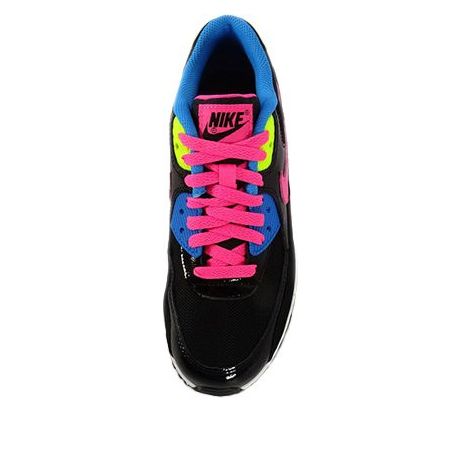(GS) Nike Air Max 90 Mesh 'Black' 724855-004