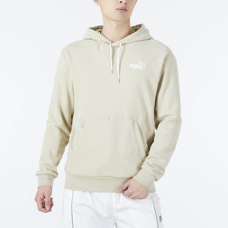 PUMA Ess Logo Hoodie 'Beige' 849585-64