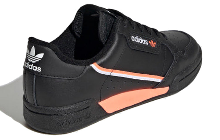 (GS) adidas Continental 80 J 'Black Pink Orange' EG6821