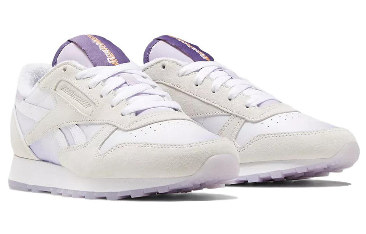 (WMNS) Reebok MadWoman x Classic Leather 'White Purple Oasis' GW3828