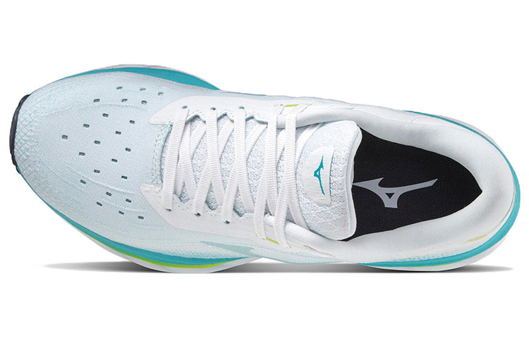 (WMNS) Mizuno Wave Sky 5 'White Blue Curacao' J1GD210200